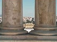Dorische Sulen der Gloriette