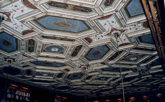 Decke der Bibliothek